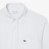 Camicia da uomo in lino a righe dal taglio regolare Camicia da uomo in lino a righe dal taglio regolare