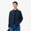 Camicia da uomo in lino dalla vestibilità regolare Camicia da uomo in lino dalla vestibilità regolare