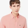 Camicia da uomo in lino dalla vestibilità regolare Camicia da uomo in lino dalla vestibilità regolare