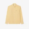 Camicia da uomo in lino dalla vestibilità regolare Camicia da uomo in lino dalla vestibilità regolare