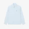 Camicia da uomo in lino dalla vestibilità regolare Camicia da uomo in lino dalla vestibilità regolare