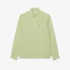 Camicia da uomo in lino dalla vestibilità regolare Camicia da uomo in lino dalla vestibilità regolare
