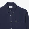 Camicia da uomo in lino dalla vestibilità regolare Camicia da uomo in lino dalla vestibilità regolare