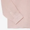 Camicia da uomo in lino dalla vestibilità regolare Camicia da uomo in lino dalla vestibilità regolare