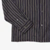 Camicia da uomo in lyocell a righe con vestibilità comoda Camicia da uomo in lyocell a righe con vestibilità comoda