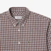 Camicia da uomo in popeline a quadri, vestibilità regolare Camicia da uomo in popeline a quadri, vestibilità regolare