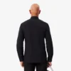 Camicia da uomo in popeline elasticizzato, vestibilità slim Camicia da uomo in popeline elasticizzato, vestibilità slim