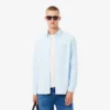 Camicia da uomo slim fit a righe in cotone elasticizzato con bottoni Camicia da uomo slim fit a righe in cotone elasticizzato con bottoni