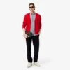 Camicia da uomo slim fit a righe in cotone elasticizzato con bottoni Camicia da uomo slim fit a righe in cotone elasticizzato con bottoni