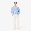 Camicia da uomo slim fit in tessuto elasticizzato a quadri Camicia da uomo slim fit in tessuto elasticizzato a quadri