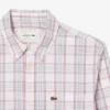 Camicia da uomo slim fit in tessuto elasticizzato a quadri Camicia da uomo slim fit in tessuto elasticizzato a quadri