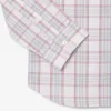 Camicia da uomo slim fit in tessuto elasticizzato a quadri Camicia da uomo slim fit in tessuto elasticizzato a quadri