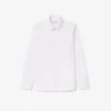 Camicia da uomo slim fit in tessuto elasticizzato con bottoni Camicia da uomo slim fit in tessuto elasticizzato con bottoni