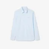 Camicia da uomo slim fit in tessuto elasticizzato con bottoni Camicia da uomo slim fit in tessuto elasticizzato con bottoni
