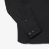 Camicia da uomo slim fit in tessuto elasticizzato con bottoni Camicia da uomo slim fit in tessuto elasticizzato con bottoni