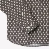 Camicia in cotone stampata dalla vestibilità regolare Camicia in cotone stampata dalla vestibilità regolare