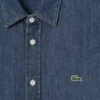 Camicia in denim da uomo, vestibilità regolare Camicia in denim da uomo, vestibilità regolare
