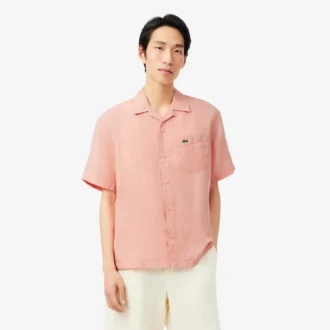 Camicia in lino dalla vestibilità comoda