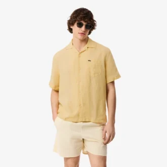 Camicia in lino dalla vestibilità comoda