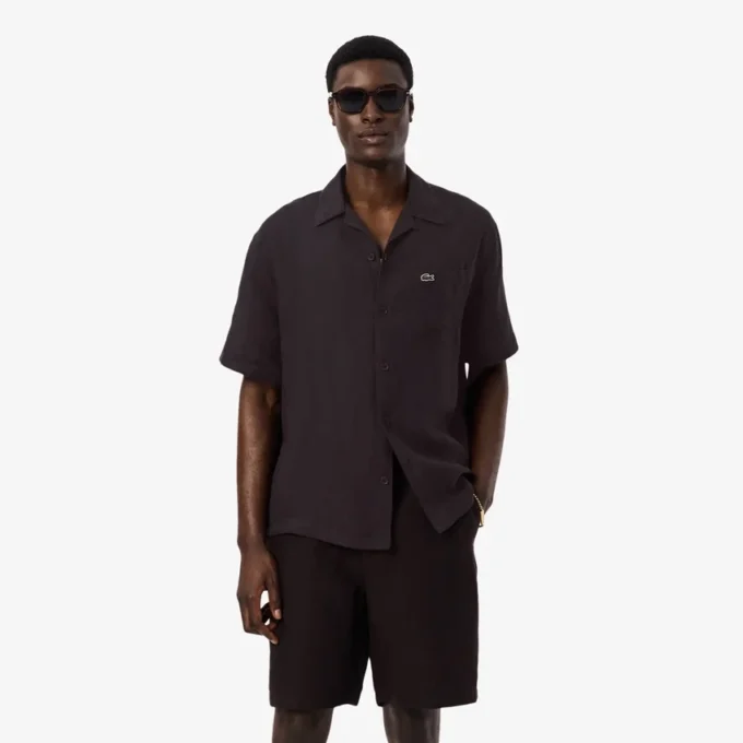 Camicia in lino dalla vestibilità comoda