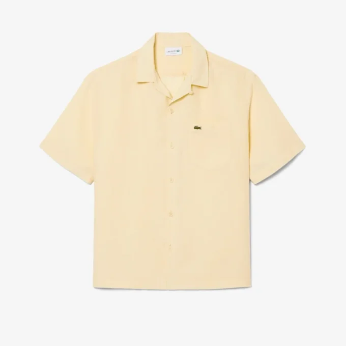 Camicia in lino dalla vestibilità comoda