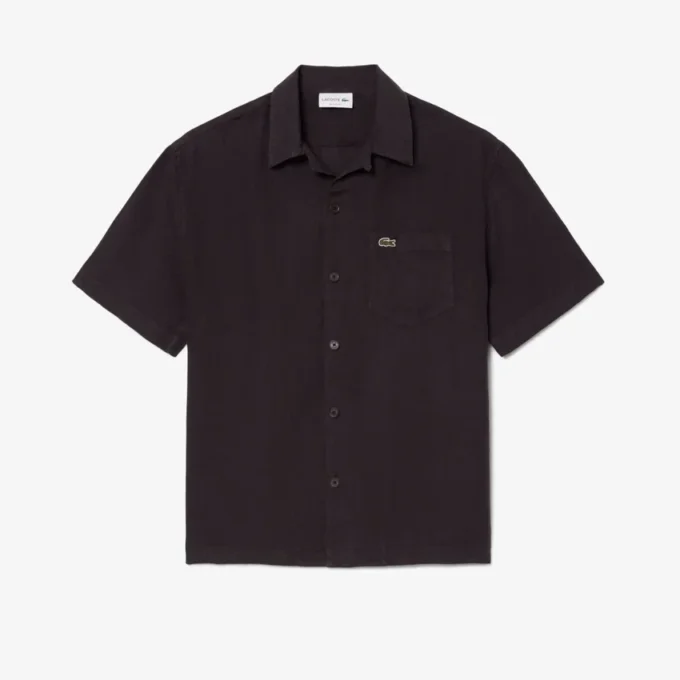 Camicia in lino dalla vestibilità comoda