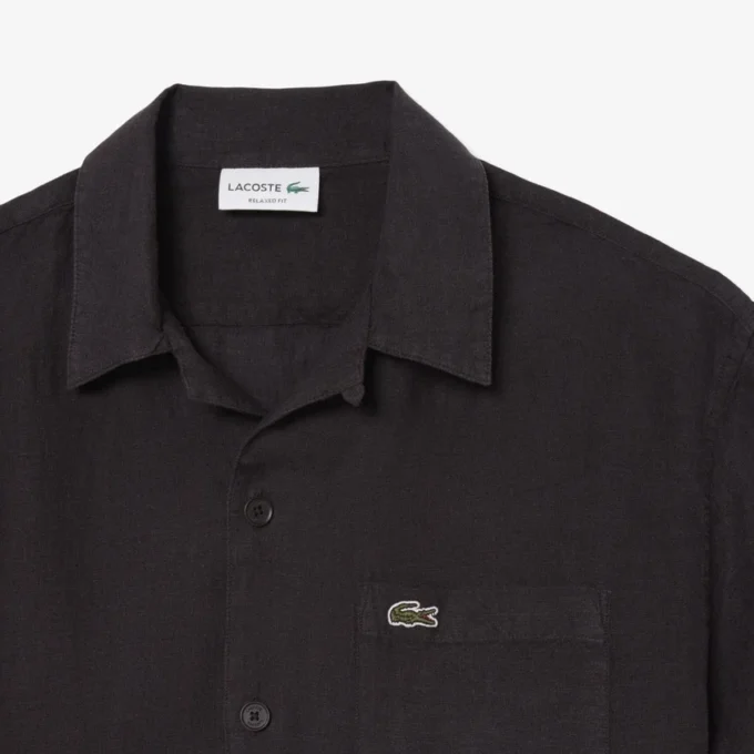 Camicia in lino dalla vestibilità comoda
