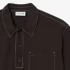 Camicia in popeline a maniche corte dal taglio morbido Camicia in popeline a maniche corte dal taglio morbido