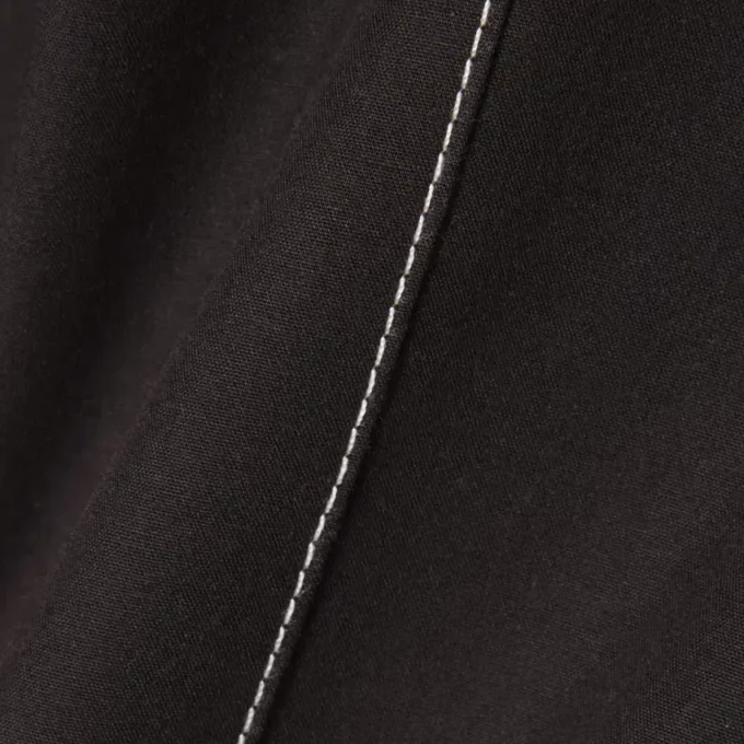 Camicia in popeline a maniche corte dal taglio morbido Camicia in popeline a maniche corte dal taglio morbido