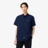 Camicia in popeline a maniche corte dalla vestibilità regolare Camicia in popeline a maniche corte dalla vestibilità regolare