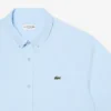 Camicia in popeline a maniche corte dalla vestibilità regolare Camicia in popeline a maniche corte dalla vestibilità regolare