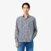 Camicia in popeline a quadri, vestibilità regolare Camicia in popeline a quadri, vestibilità regolare