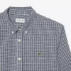 Camicia in popeline a quadri, vestibilità regolare Camicia in popeline a quadri, vestibilità regolare