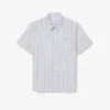 Camicia in popeline a righe dal taglio regolare Camicia in popeline a righe dal taglio regolare
