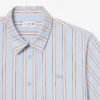Camicia in popeline a righe dal taglio regolare Camicia in popeline a righe dal taglio regolare