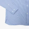 Camicia in popeline elasticizzato a righe, vestibilità slim