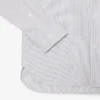 Camicia in popeline elasticizzato a righe, vestibilità slim Camicia in popeline elasticizzato a righe, vestibilità slim