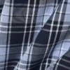 Camicia in popeline elasticizzato con stampa a quadretti, vestibilità slim Camicia in popeline elasticizzato con stampa a quadretti, vestibilità slim
