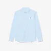 Camicia in popeline elasticizzato dalla vestibilità regolare Camicia in popeline elasticizzato dalla vestibilità regolare