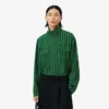 Camicia in raso stampato Runway Regular Fit Camicia in raso stampato Runway Regular Fit