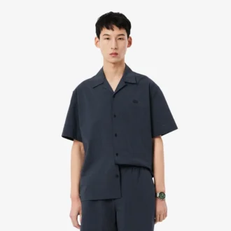 Camicia in seersucker dalla vestibilità comoda