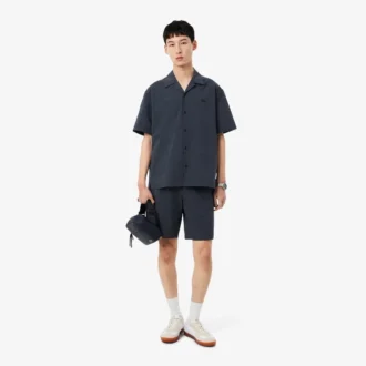 Camicia in seersucker dalla vestibilità comoda