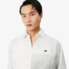 Camicia in twill di cotone stampata dalla vestibilità comoda Camicia in twill di cotone stampata dalla vestibilità comoda