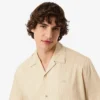 Camicia in twill stampato dalla vestibilità comoda Camicia in twill stampato dalla vestibilità comoda