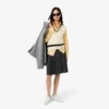 Camicia oversize da donna in cotone con bottoni Camicia oversize da donna in cotone con bottoni