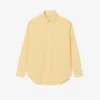 Camicia oversize da donna in cotone con bottoni Camicia oversize da donna in cotone con bottoni
