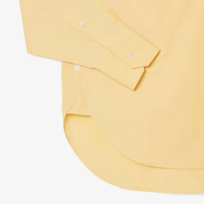 Camicia oversize da donna in cotone con bottoni Camicia oversize da donna in cotone con bottoni