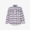 Camicia oversize da donna in lana trapuntata Camicia oversize da donna in lana trapuntata