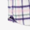 Camicia oversize da donna in lana trapuntata Camicia oversize da donna in lana trapuntata