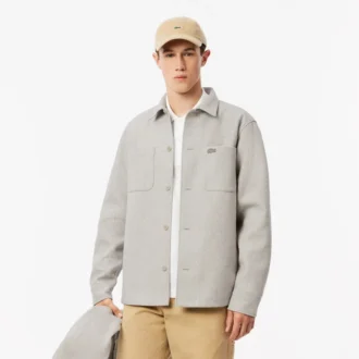 Camicia oversize in flanella da uomo
